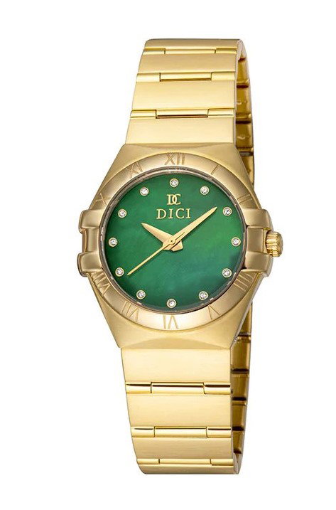 DICI Milano Rachele women watch stainless steel gold