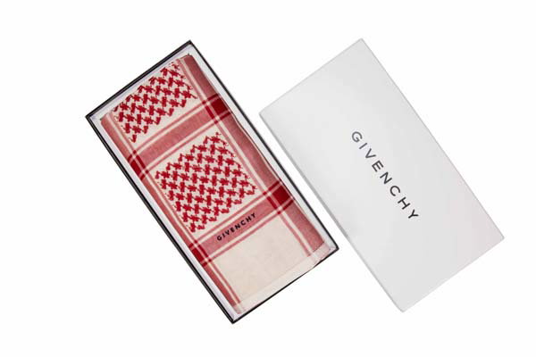 Givenchy Classic Shemagh - Premium Red & Beige Size 58