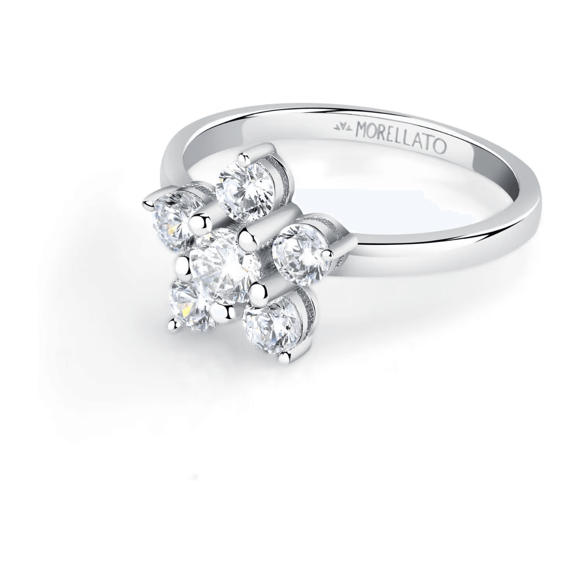 Morellato TESORI ring for women silver with crystal size 12