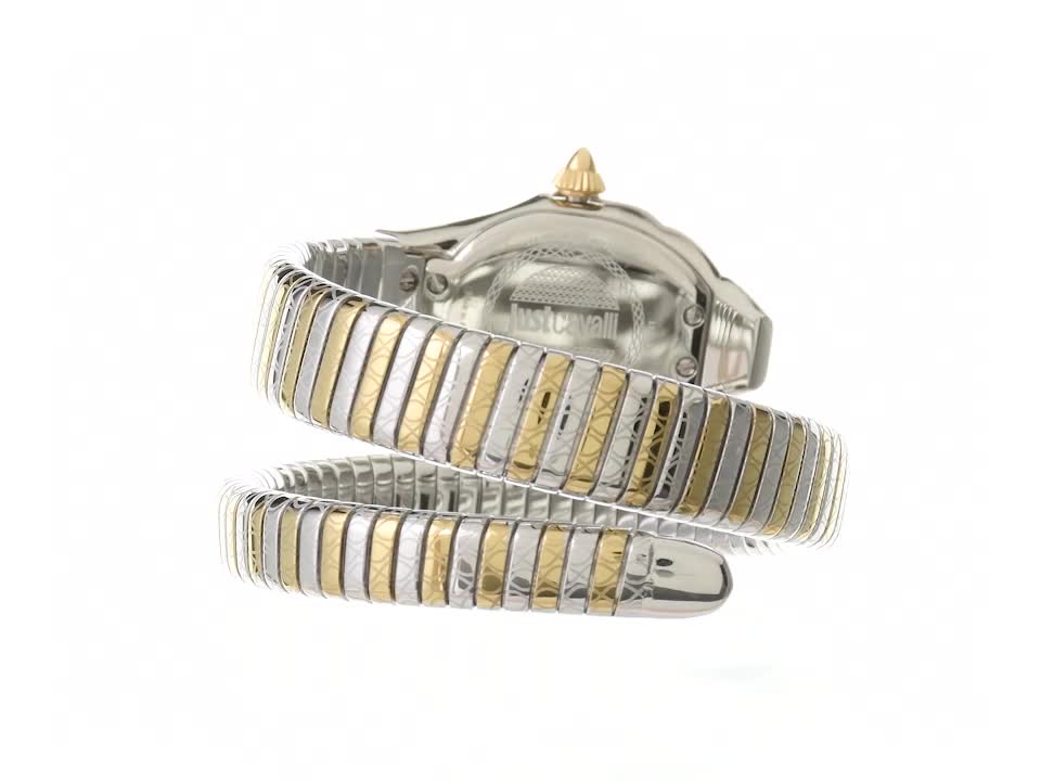 Just Cavalli Lady Snake Signature Snake Ladies Watch