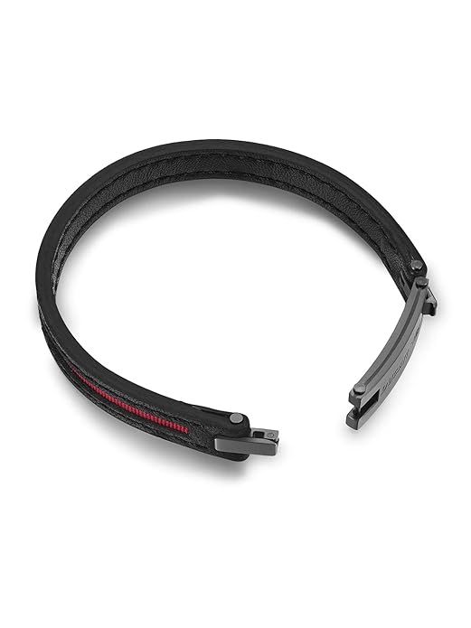 Ducati Speciale Bracelet For Men Leather Black