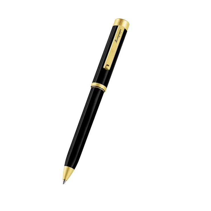 Montegrappa Zero Ballpoint Pen Yellow Gold Plated