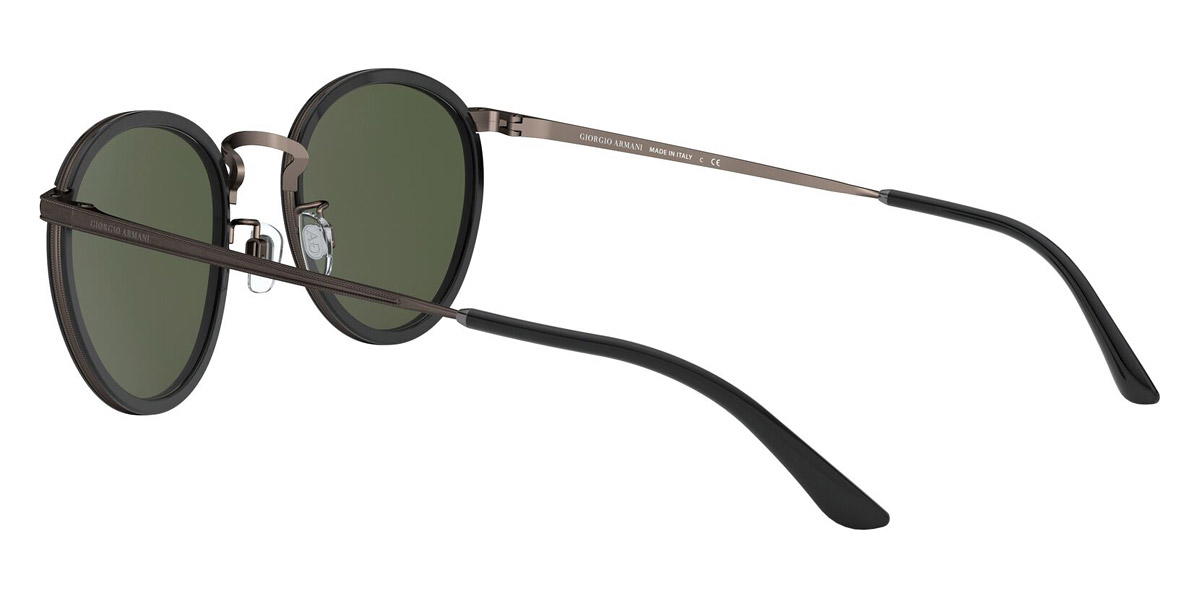 Giorgio Armani Sunglass For Unisex , Black / Green