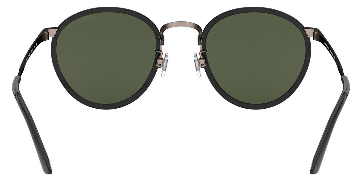 Giorgio Armani Sunglass For Unisex , Black / Green