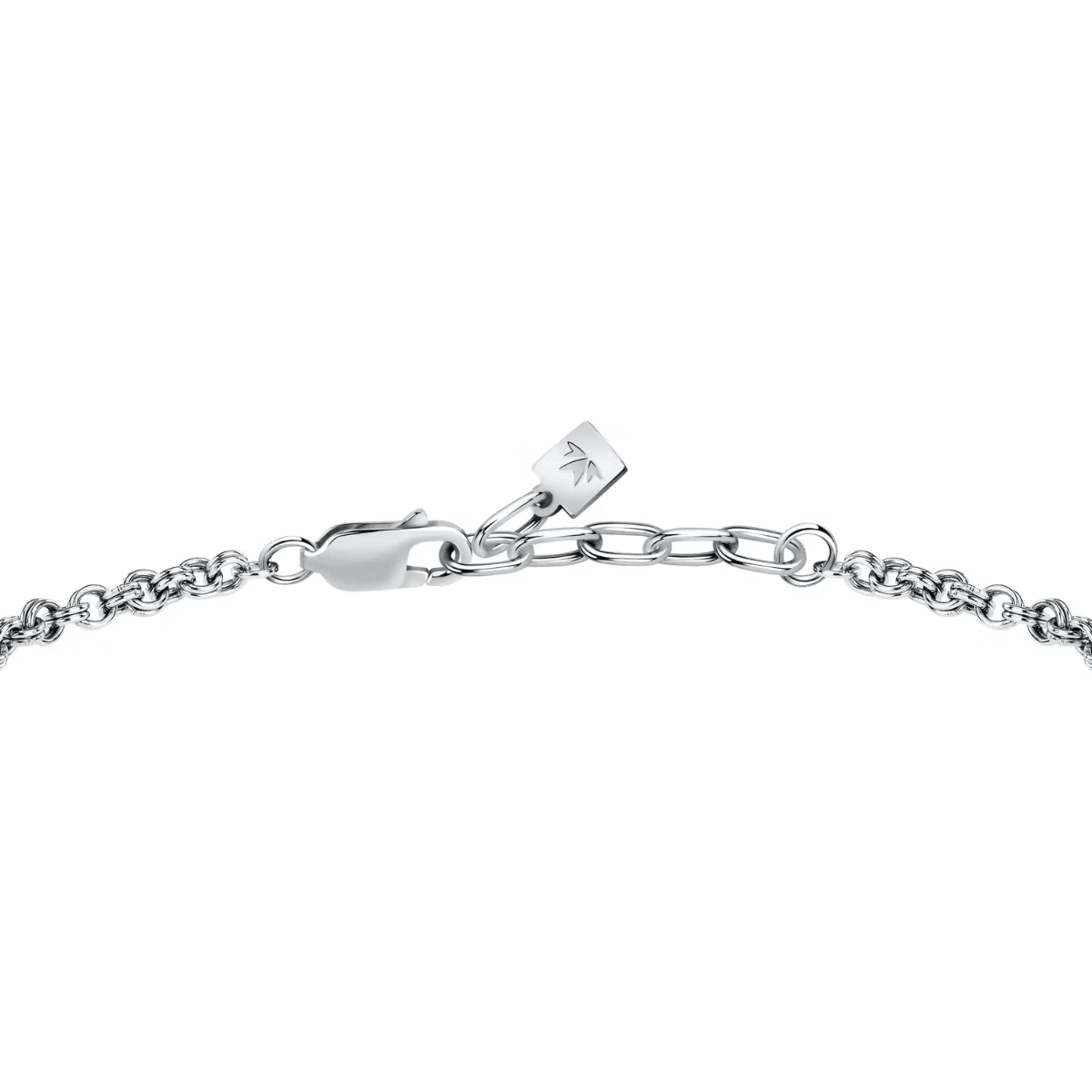 Morellato TENNIS bracelet for men silver , Green Zircon