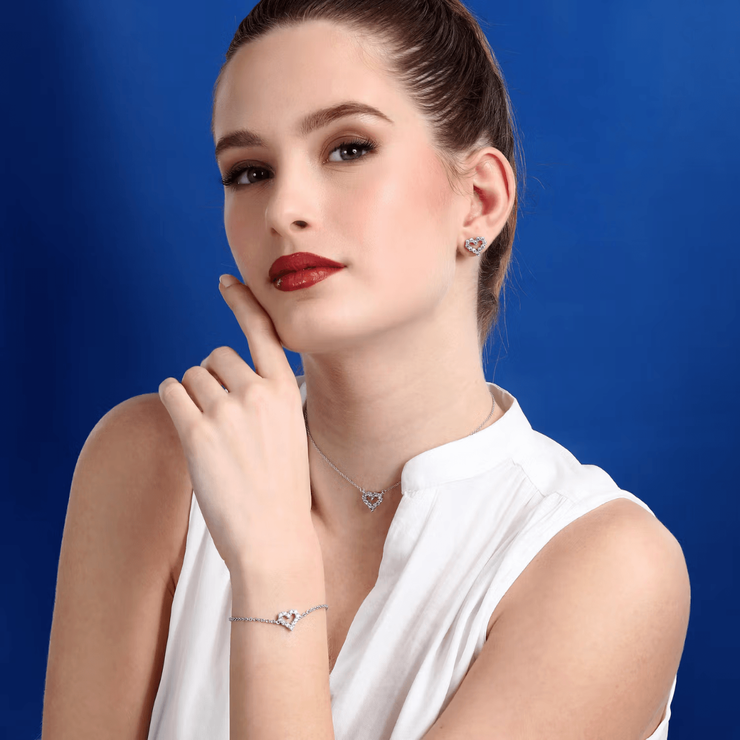 Morellato TESORI bracelet for women silver with crystal