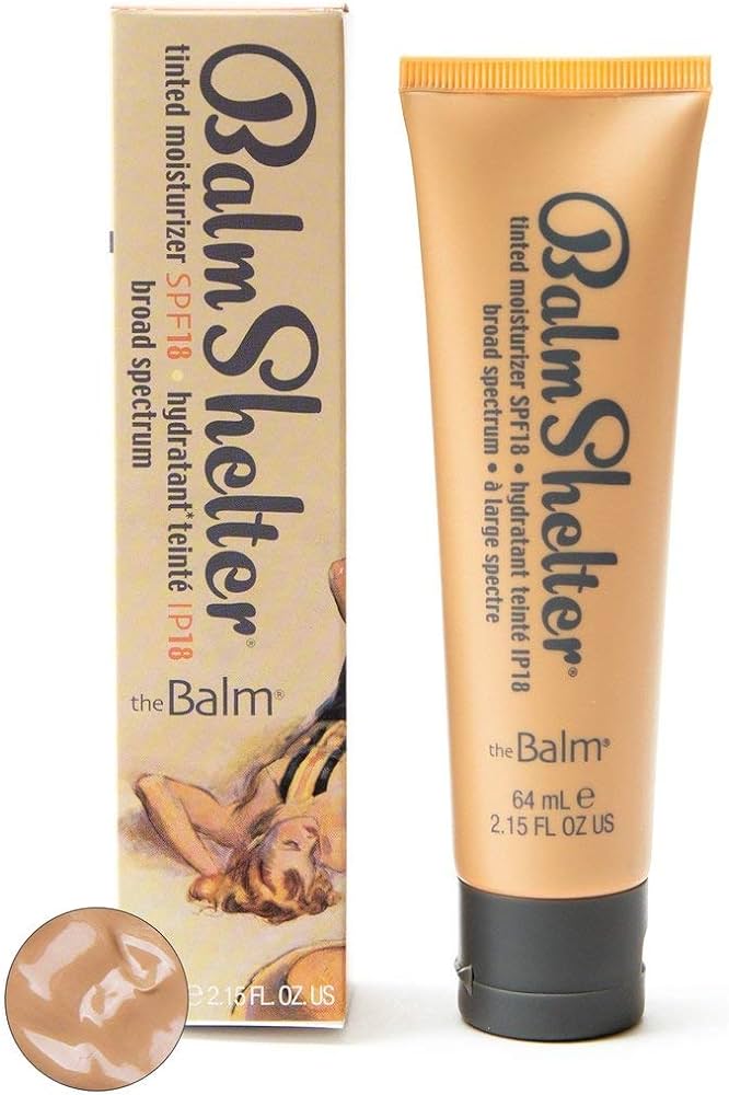 The Balm shelter Tinted Moisturizer Dark Spf18
