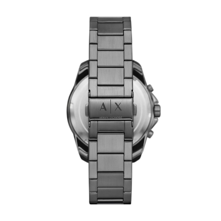 Armani Exchange Stainless Steel Men Watch Gray Band