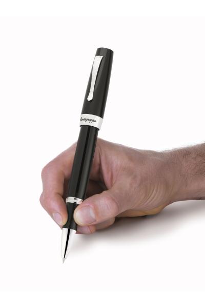 Montegrappa Elmo 02 Rollerball Pen, Jet Black