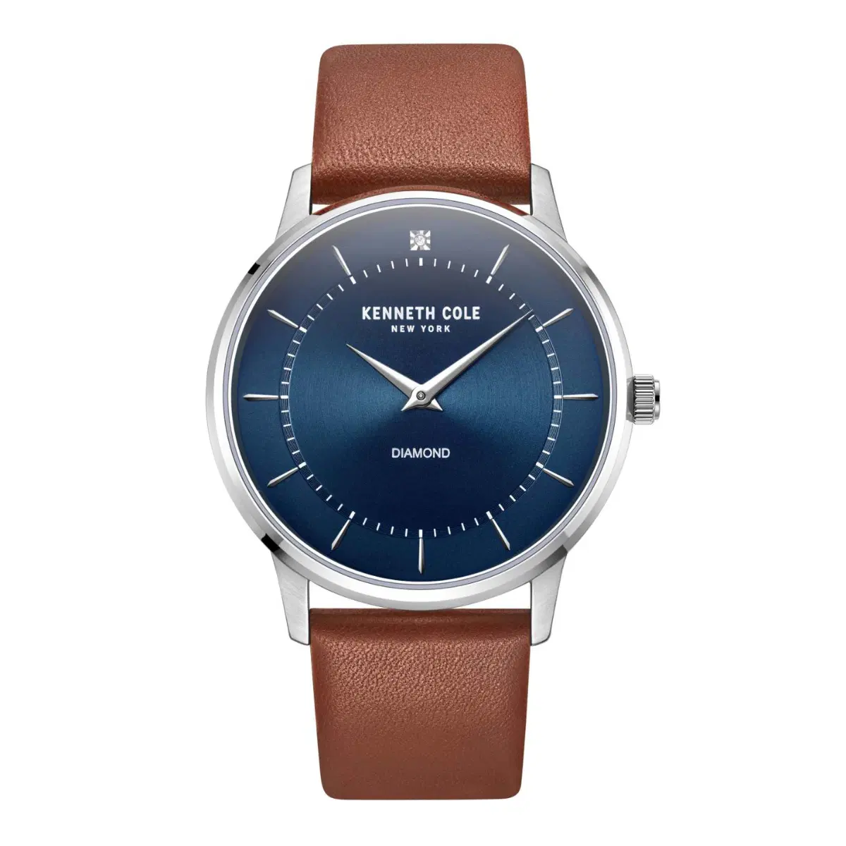 Kenneth Cole New York Watch For Men Blue , Brown