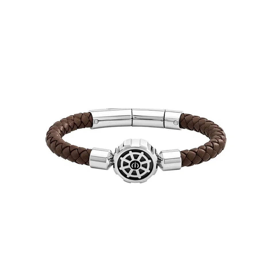 Michel Herbelin Bracelet For Men , Brown