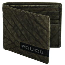 Police Wallet for men , Green