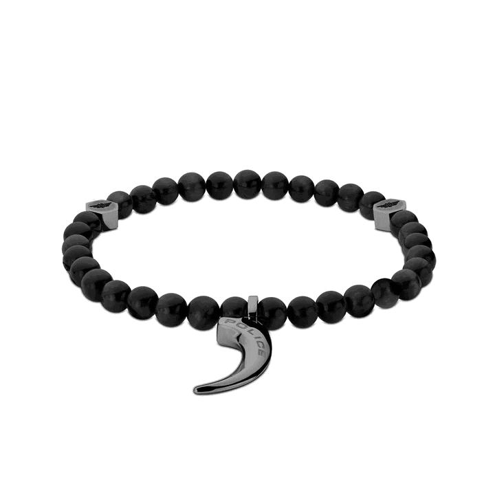Police TALON bracelet for men black beads