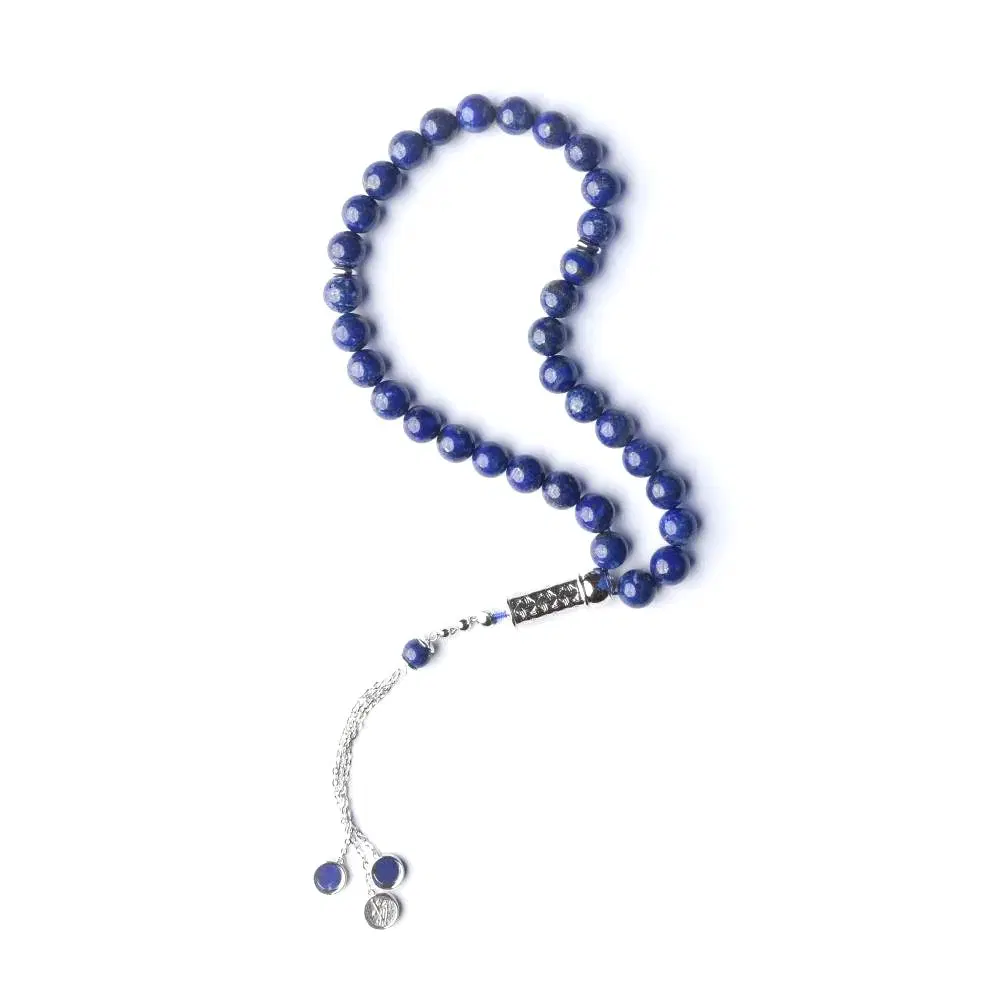 Zayan Lapis Lazuli Rosary 10mm with Silver