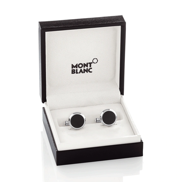 Montblanc Meisterstuck Cufflink , Black / Silver