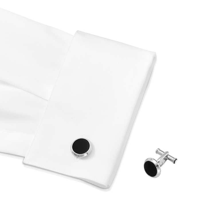 Montblanc Meisterstuck Cufflink , Black / Silver