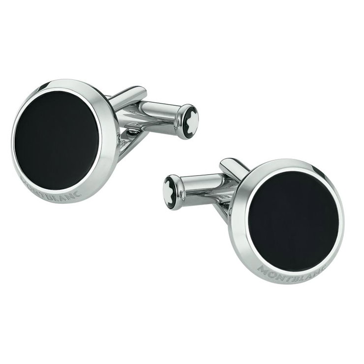 Montblanc Meisterstuck Cufflink , Black / Silver