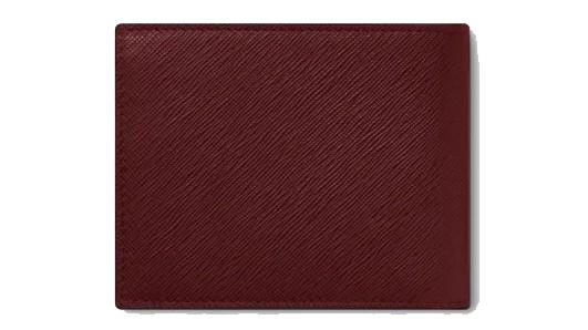 Montblanc Sartorial wallet 6cc Burgundy leather 
