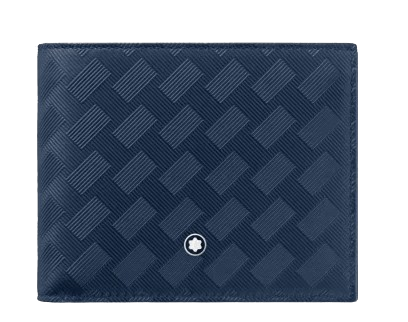 Montblanc Extreme 3.0 Wallet 6cc blue leather