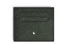 حامل بطاقات مون بلان سارتوريال 6 فتحات باللون الكاكي والأسود