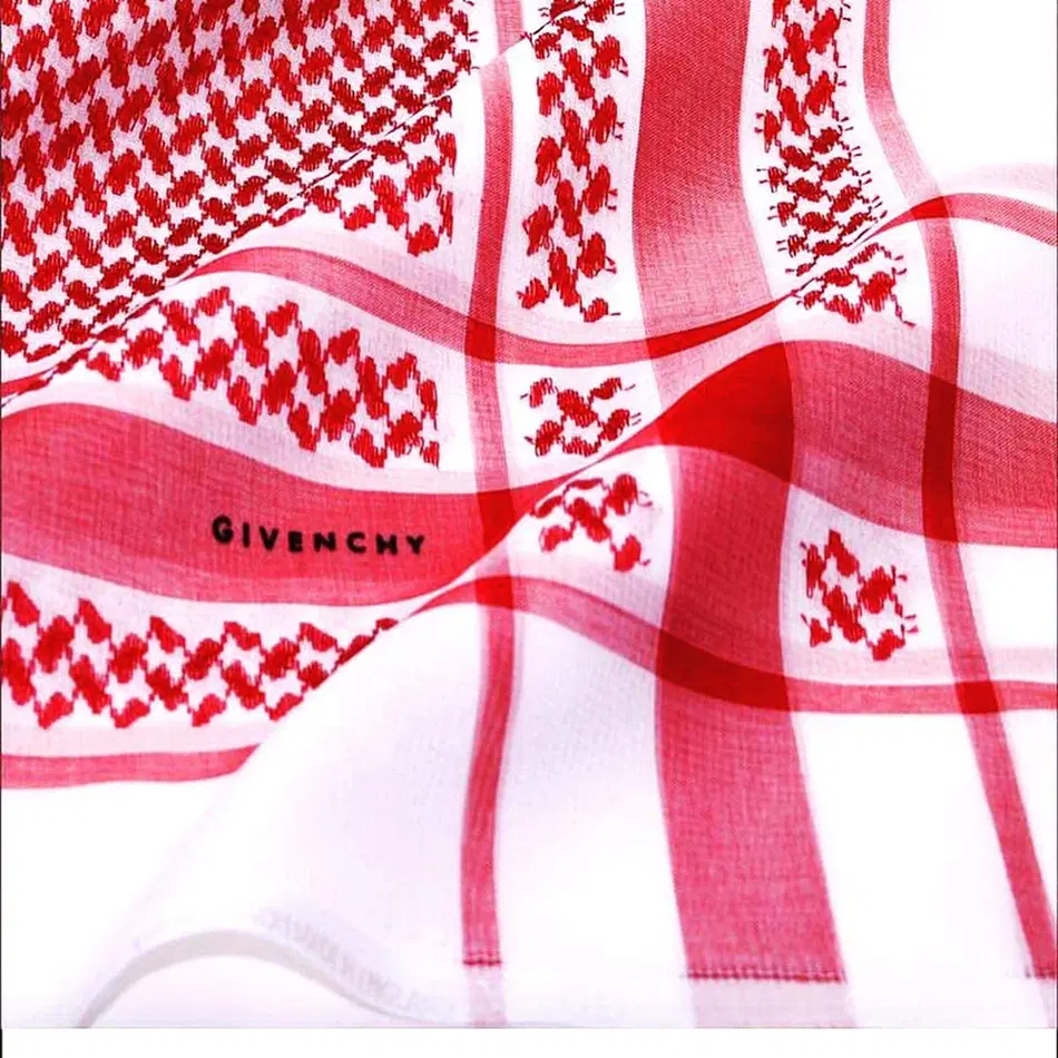 Givenchy Shemagh for men CLR , Red , size 52