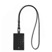 Montblanc Extreme 3.0 Black Card Holder with Strap