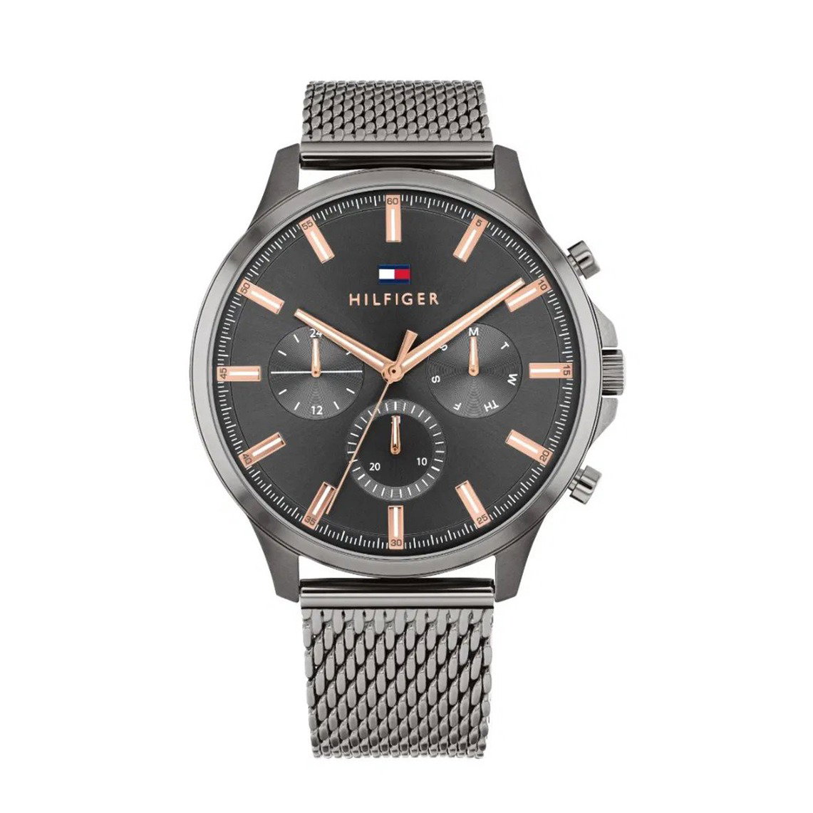 Tommy Hilfiger chronograph men watch gun metal 