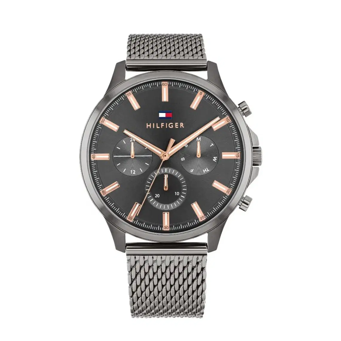 Tommy Hilfiger chronograph men watch gun metal 