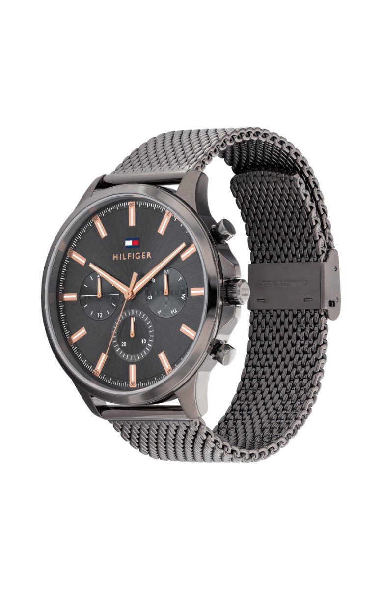 Tommy Hilfiger chronograph men watch gun metal 