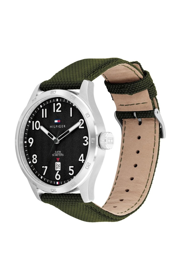 Tommy Hilfiger Forrest men watch with Naylon green