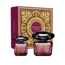 طقم عطور فرساتشي كريستال نوار للنساء 90مل + 30مل