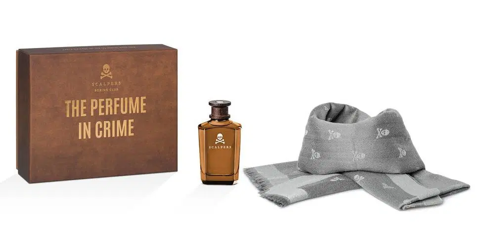 Scalpers The Perfume in Crime Gift Set – EDP for Men + Scarf