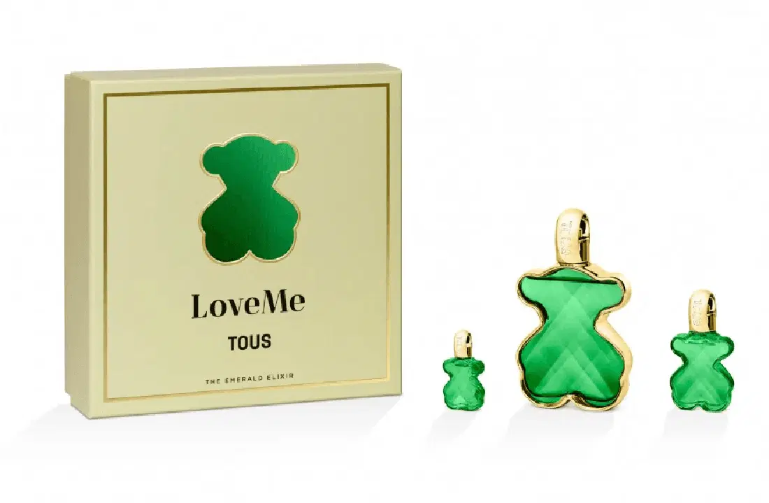 Tous LoveMe The Emerald Elixir Parfum Gift Set for Women