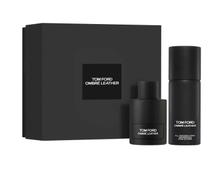 طقم عطر توم فورد أومبري ليذر للرجال 100مل + سبراي للجسم