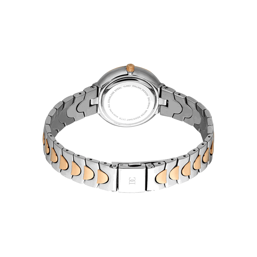 DICI Milano Miera ladies Quartz watch steel rose gold , MOP