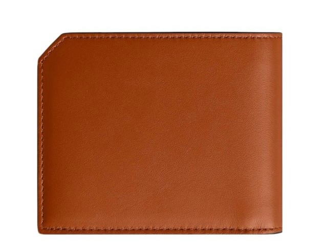 Montblanc Selection Soft Wallet 6 Cards - Camel Brown Leather 