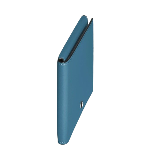 Montblanc Soft Thin Trio Wallet 4cc – Slim Blue