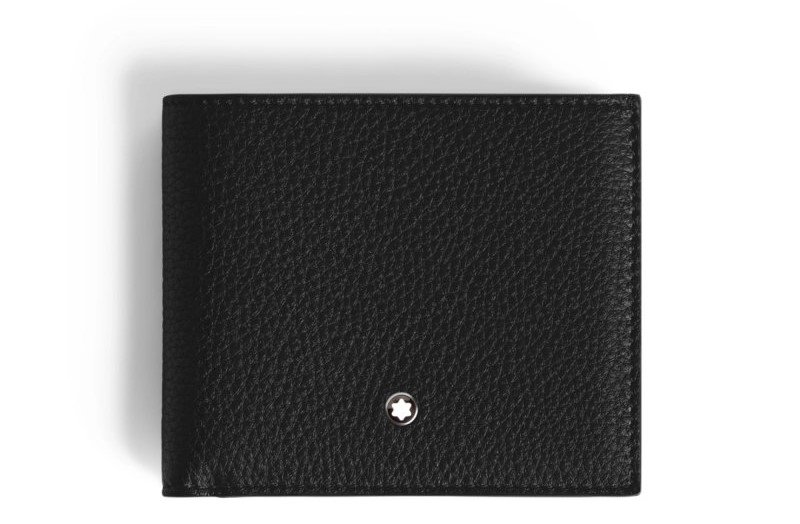 Montblanc Grain Leather 8cc Wallet – Black