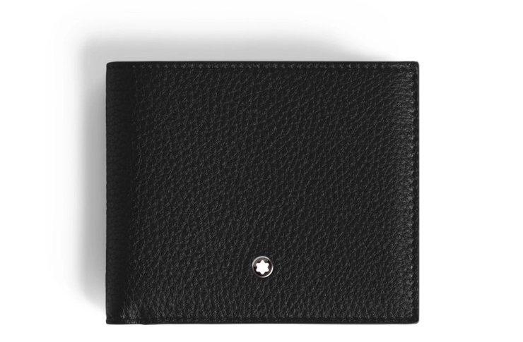 Montblanc Grain Leather 8cc Wallet – Black