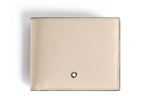 Montblanc Meisterstuck Beige Leather Wallet 6cc
