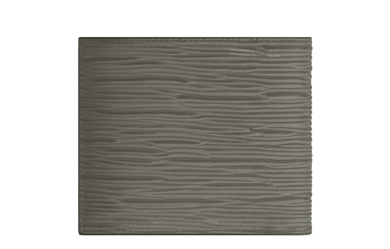 Montblanc 4810 Leather Wallet 8cc – Grey Textured