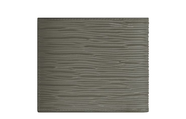 Montblanc 4810 Leather Wallet 8cc – Grey Textured