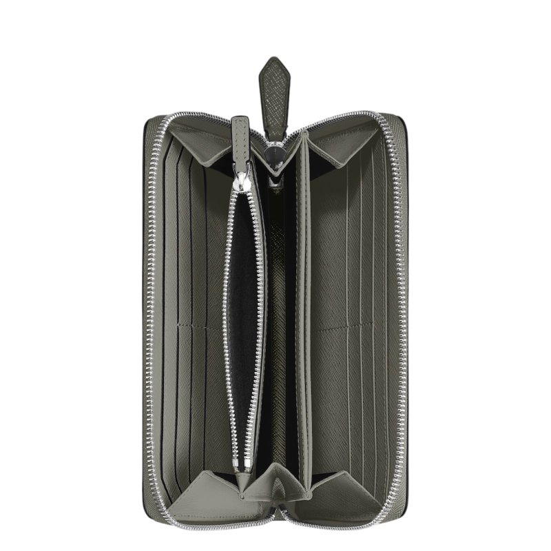 Montblanc Sartorial Zip Around Wallet 12cc 
