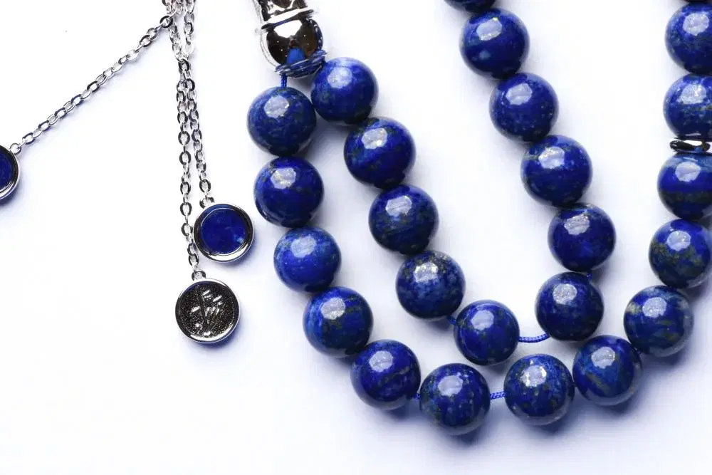 Zayan Lapis Lazuli Rosary 10mm with Silver