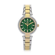 DICI Milano Luna watch for women stainless steel gold , Green