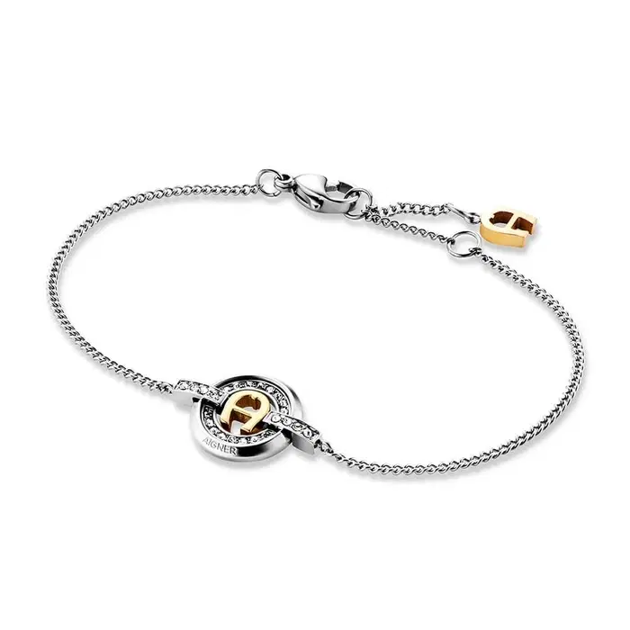 Aigner Marzia Ladies Bracelet Silver & Gold
