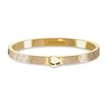 Aigner HERMA Gold Beige Ladies Large Bangle