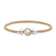 Aigner Alessandra Due Small Bangle Rose Gold Women