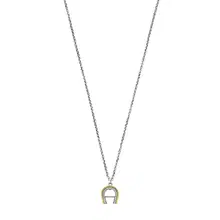 Aigner Luna Short Necklace Silver and Gold Women