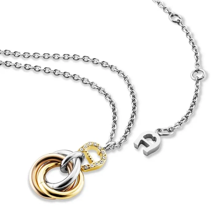 Aigner BELORA Short Necklace for Women Gold Tone